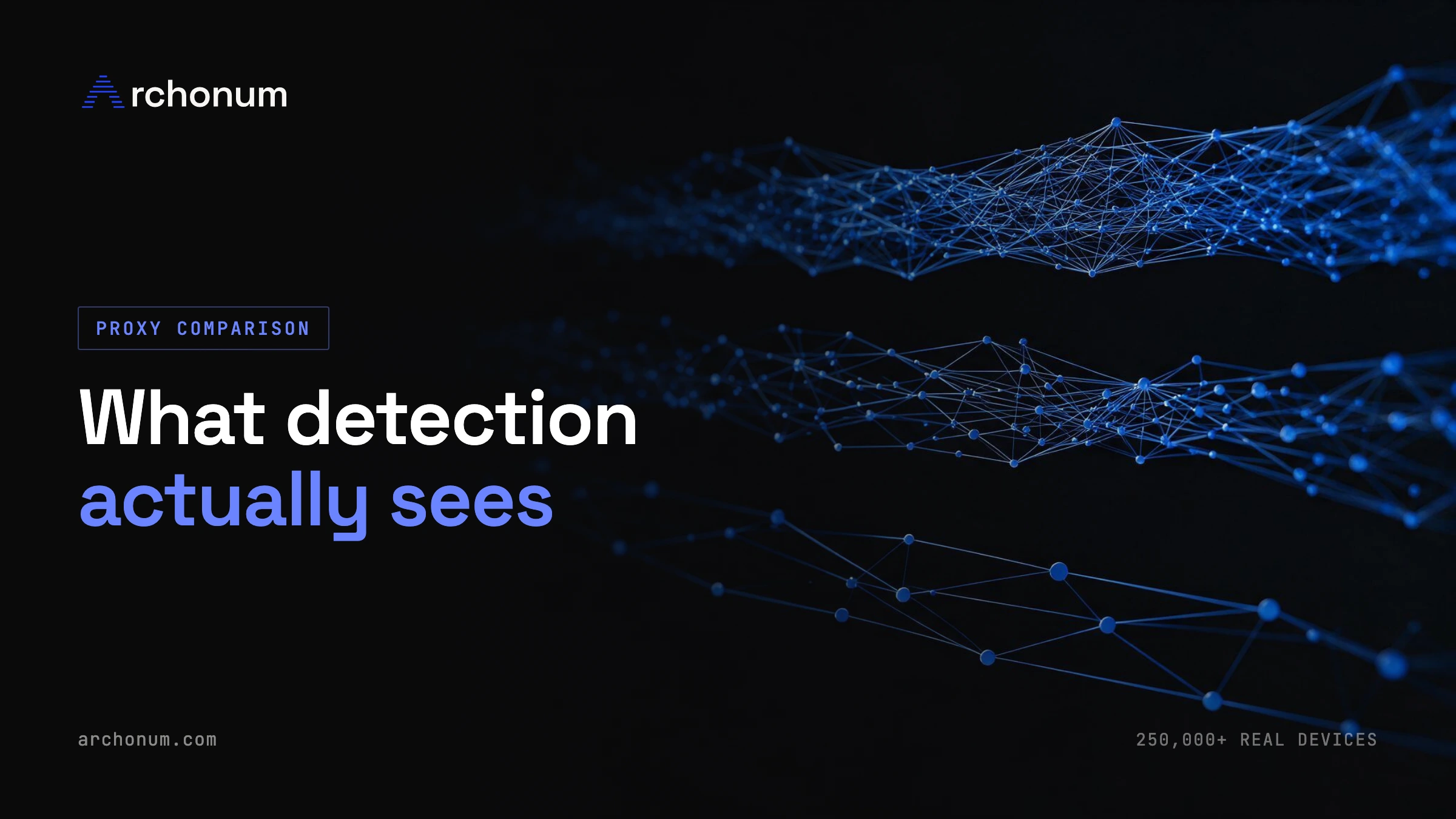 Datacenter vs Residential Proxies vs Real Devices: What Detection Actually Sees